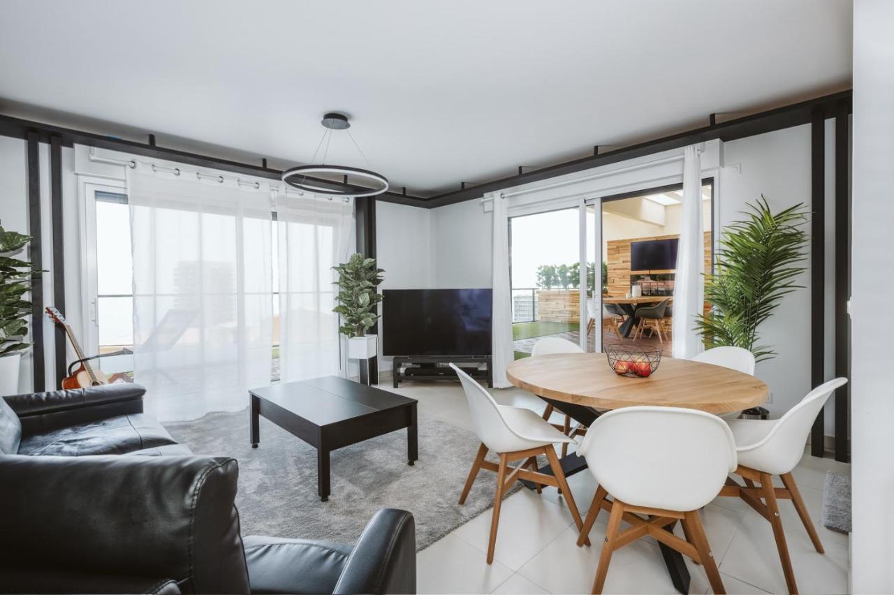 Monaco View, Pool, Garage, 100 M2 Terrace Lejlighed Beausoleil Eksteriør billede