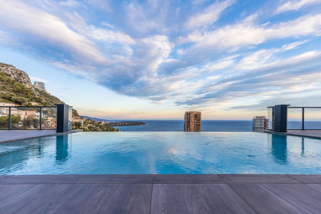 Monaco View, Pool, Garage, 100 M2 Terrace Lejlighed Beausoleil Eksteriør billede