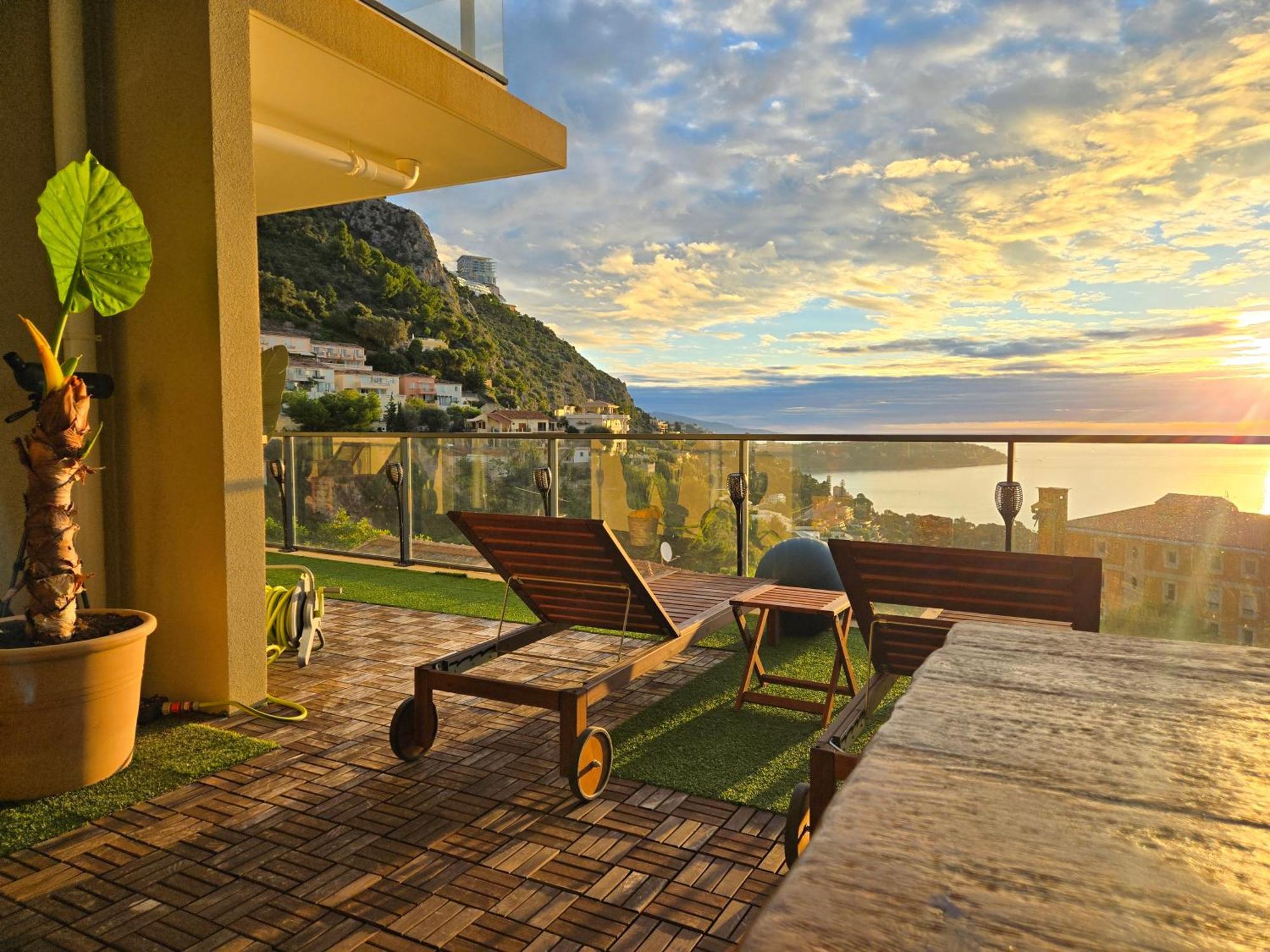 Monaco View, Pool, Garage, 100 M2 Terrace Lejlighed Beausoleil Eksteriør billede