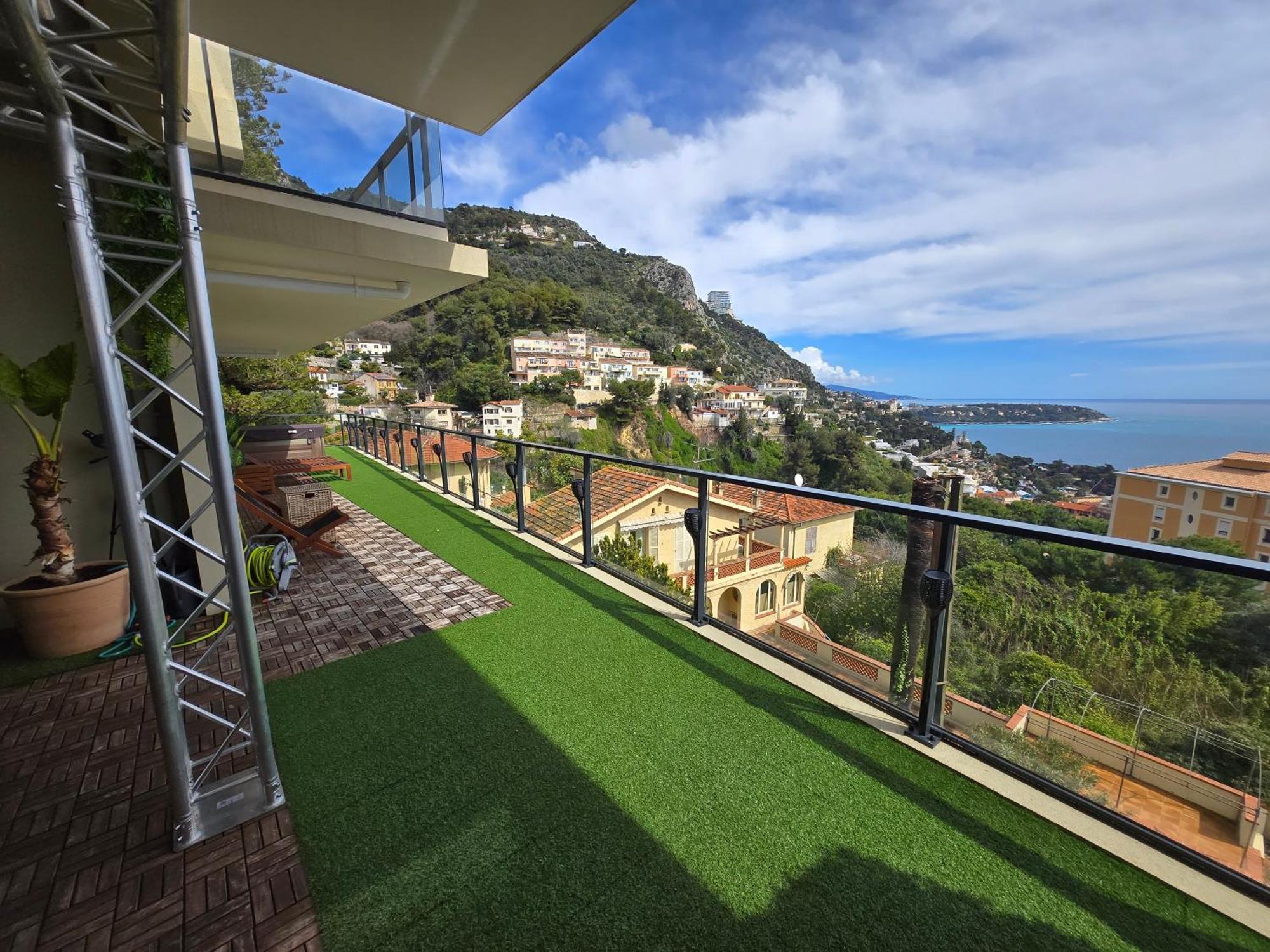 Monaco View, Pool, Garage, 100 M2 Terrace Lejlighed Beausoleil Eksteriør billede